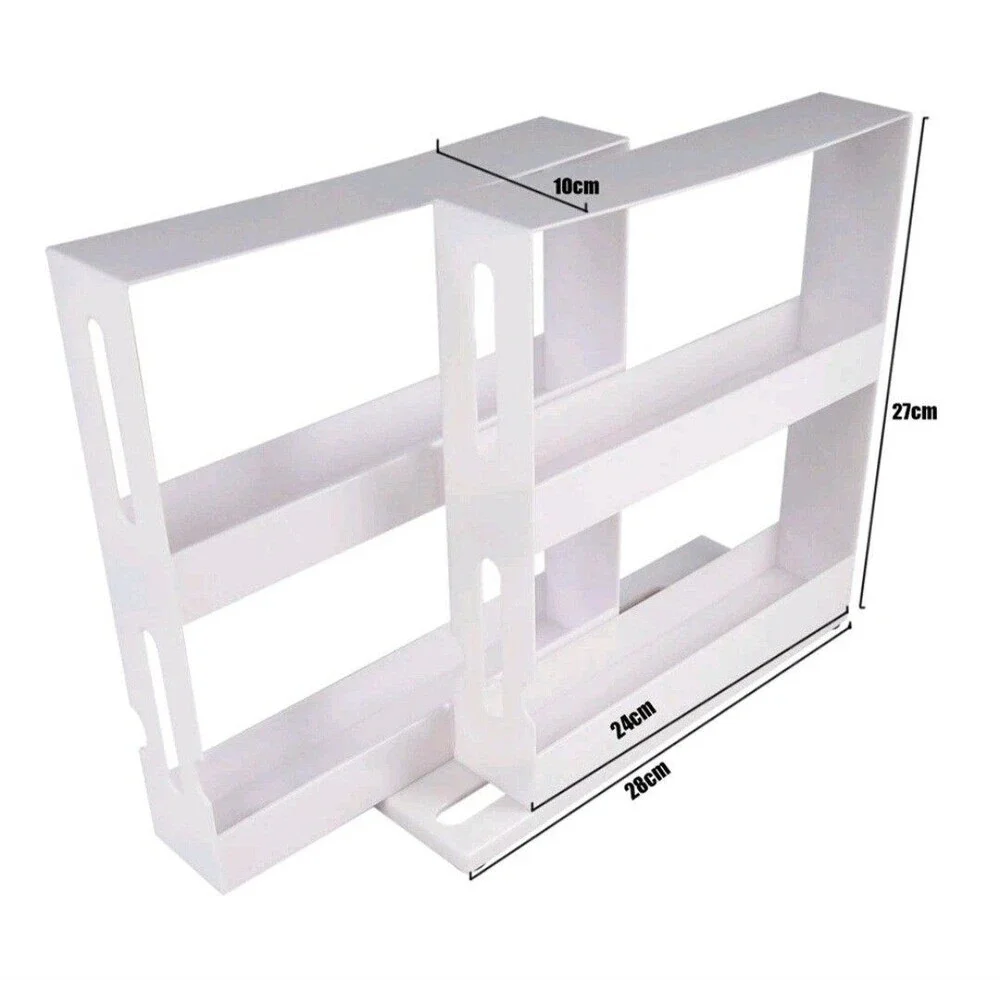 Swivel Store Organizer Spice Rack Storage System. NEW Open Box
